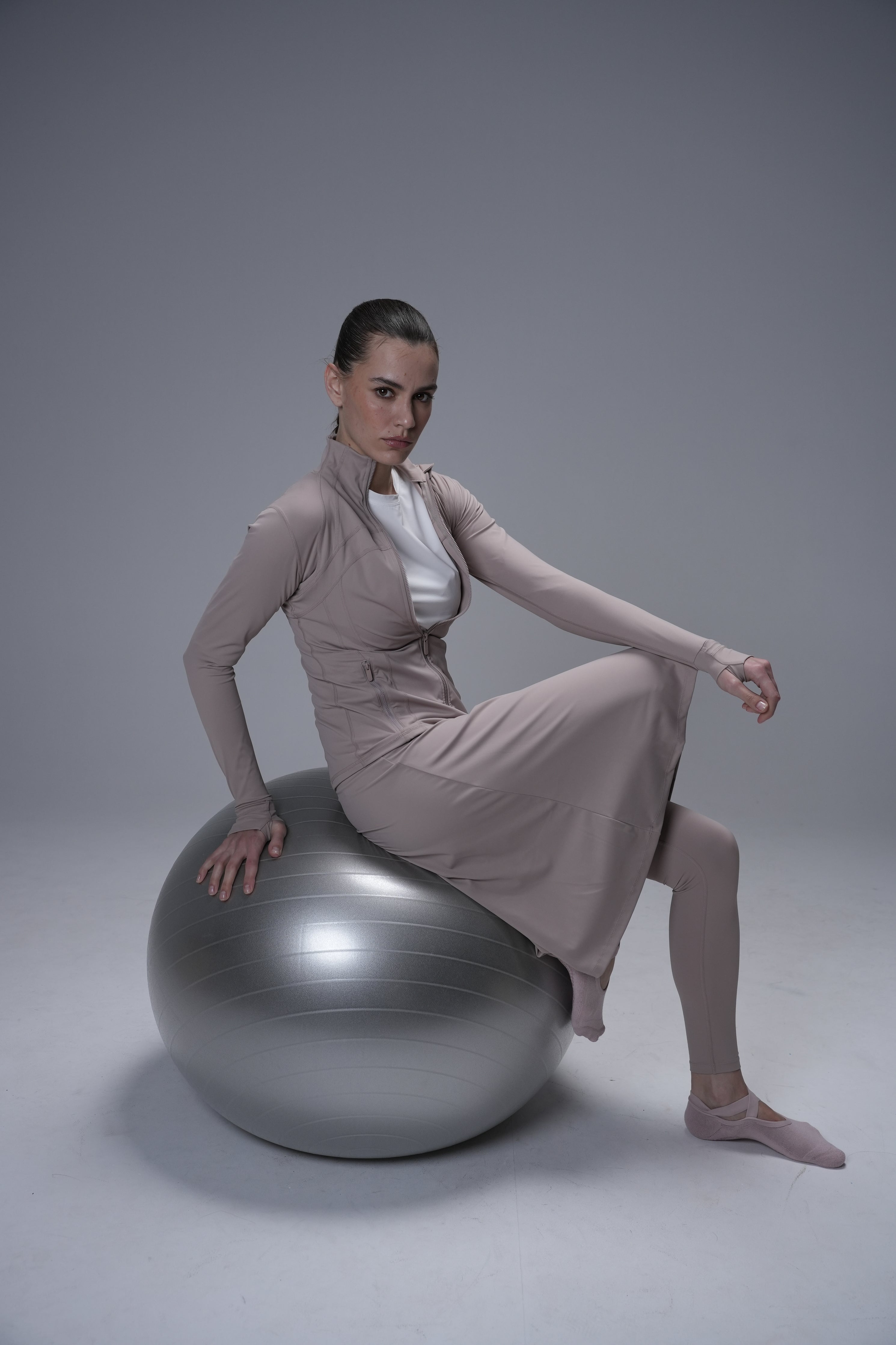 LUX Motion High-Waist Skirted Legging with Pockets - Below Knee