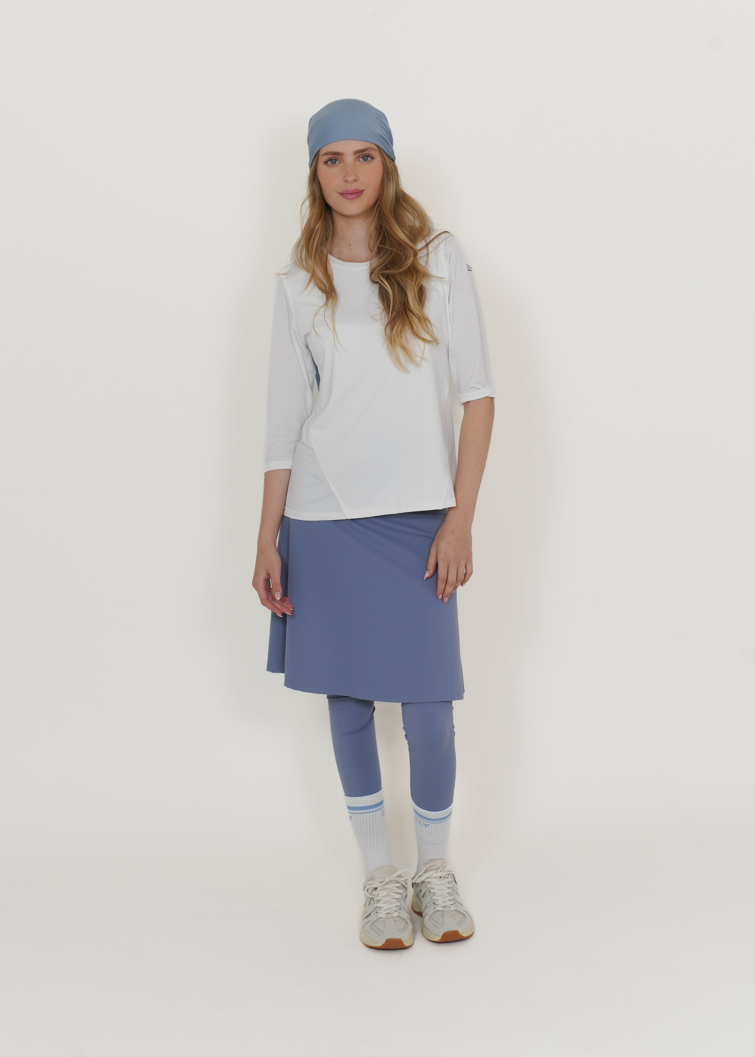 LUX Motion High-Waist Skirted Legging with Pockets - Above Knee