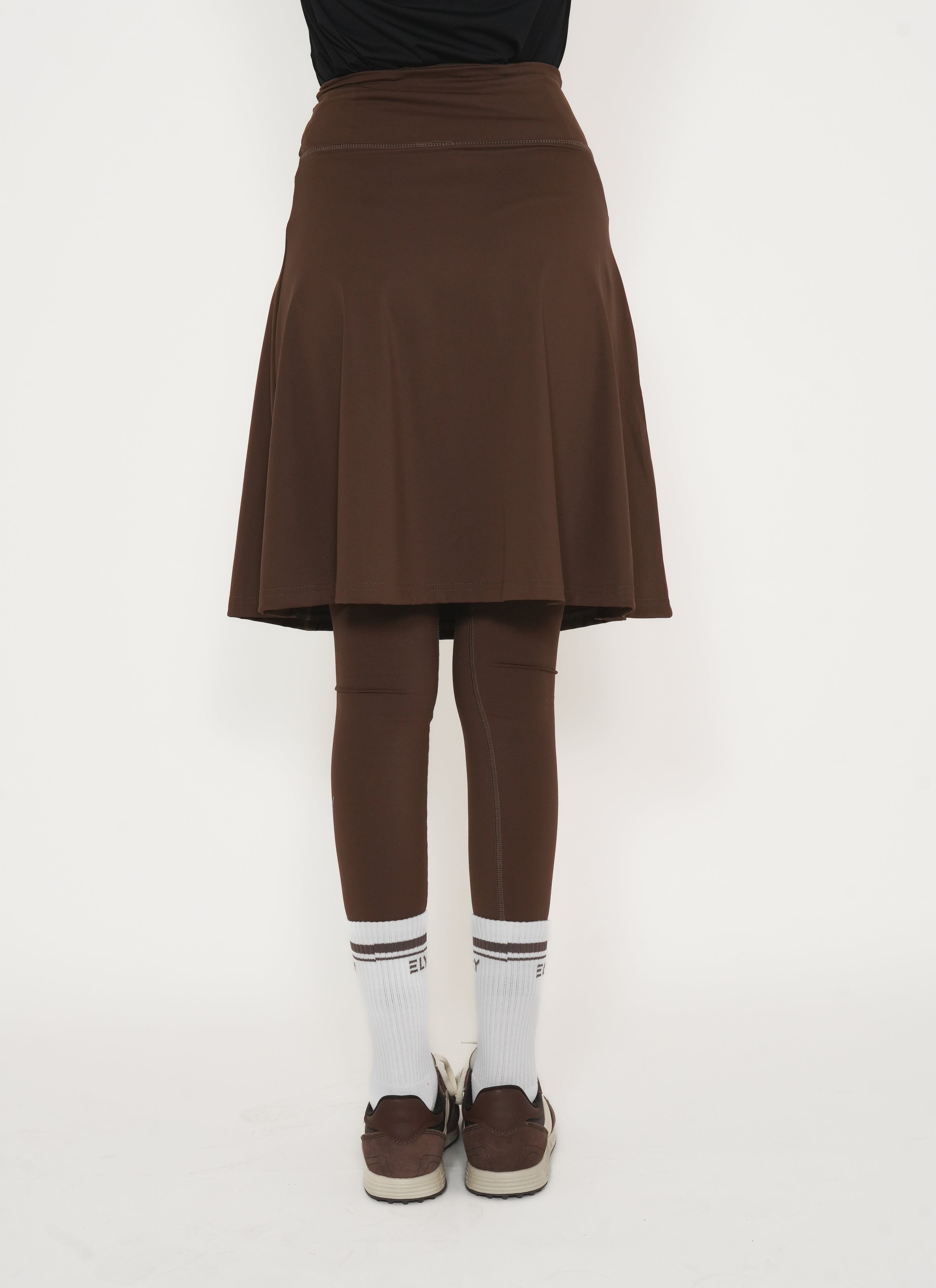 LUX Motion High-Waist Skirted Legging with Pockets - Above Knee