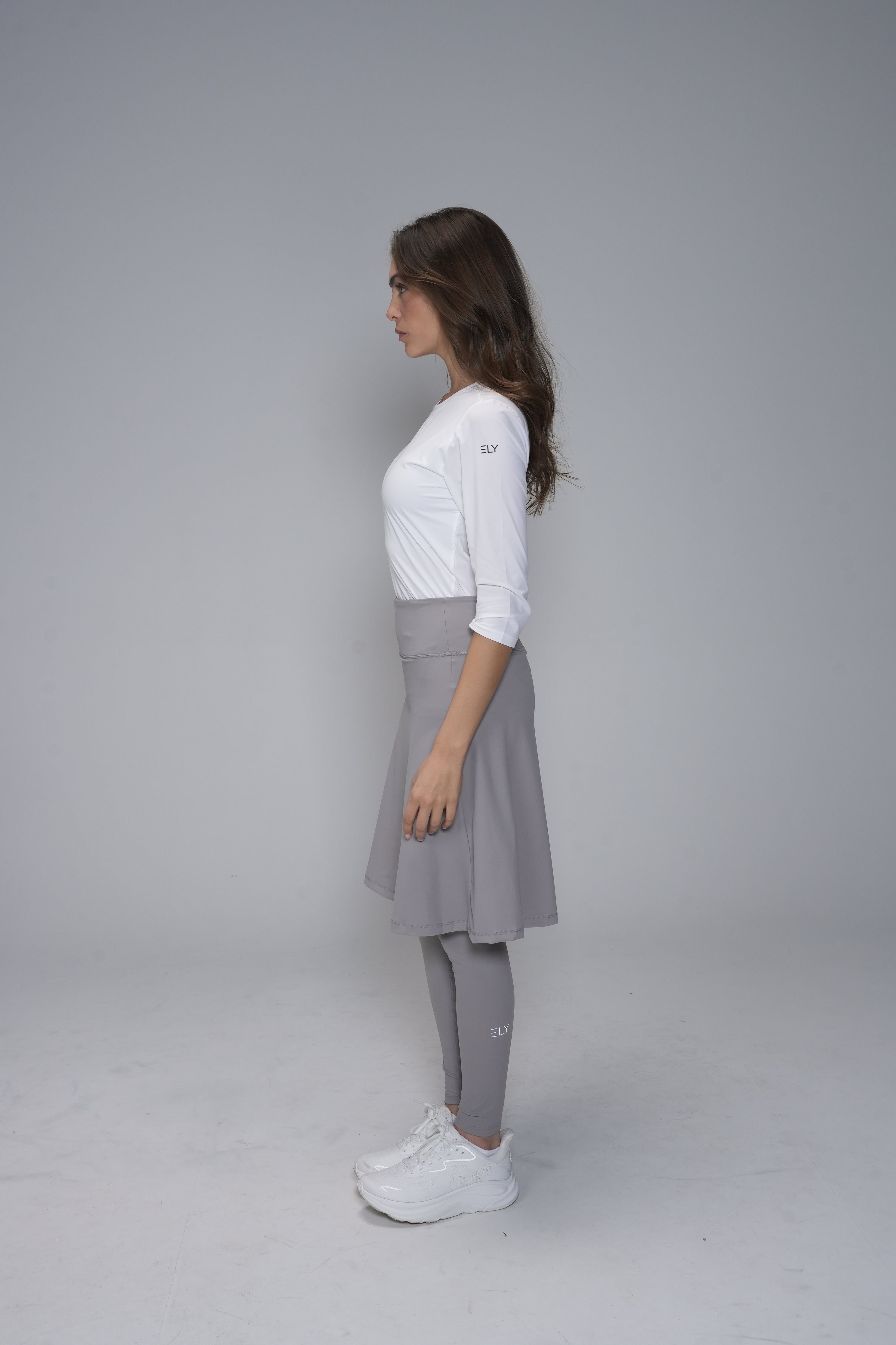 Legging-Jupe LUX Motion Taille Haute avec Poches – Longueur au-dessus du Genou
