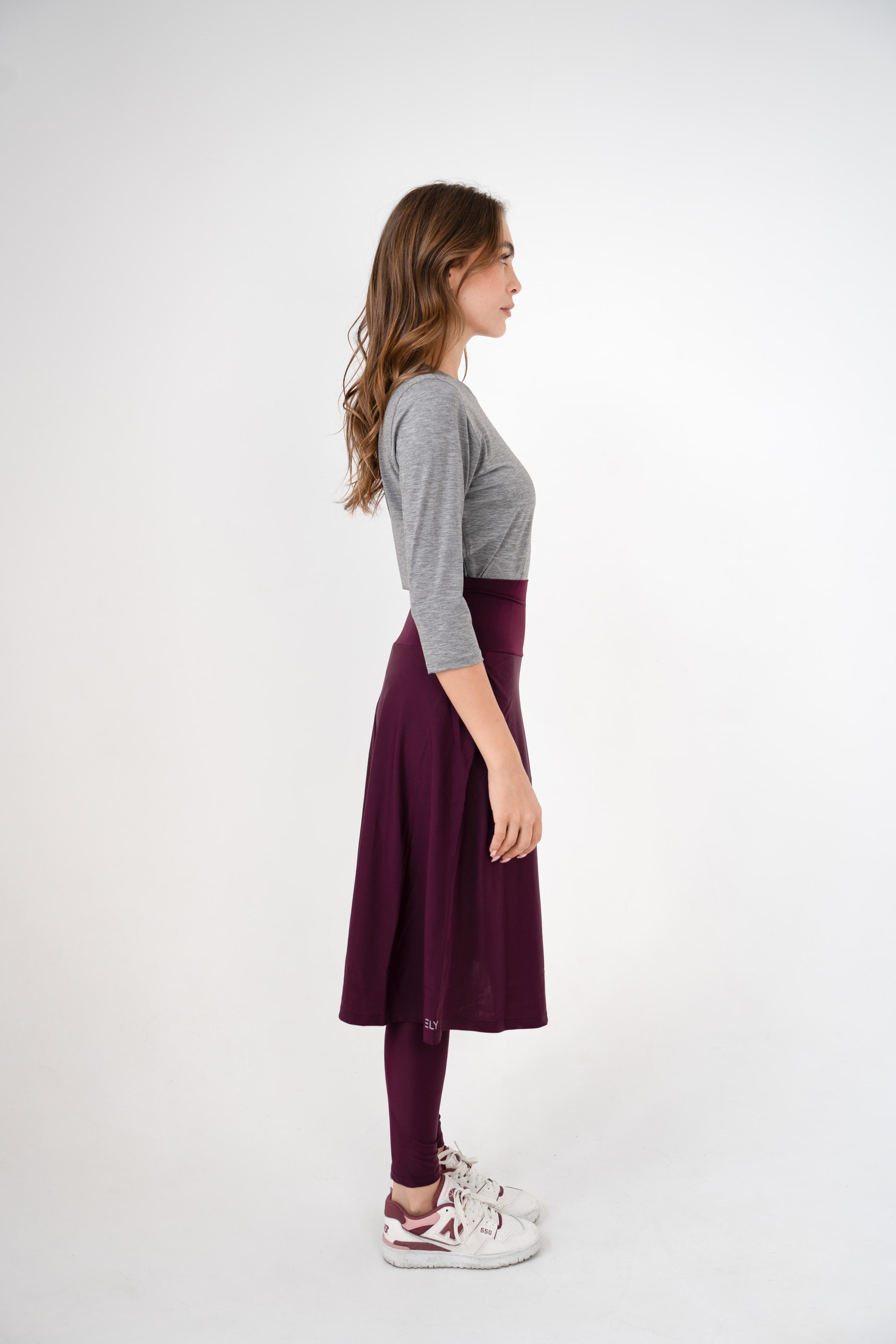 Legging-jupe Taille Haute – Longueur sous les genoux