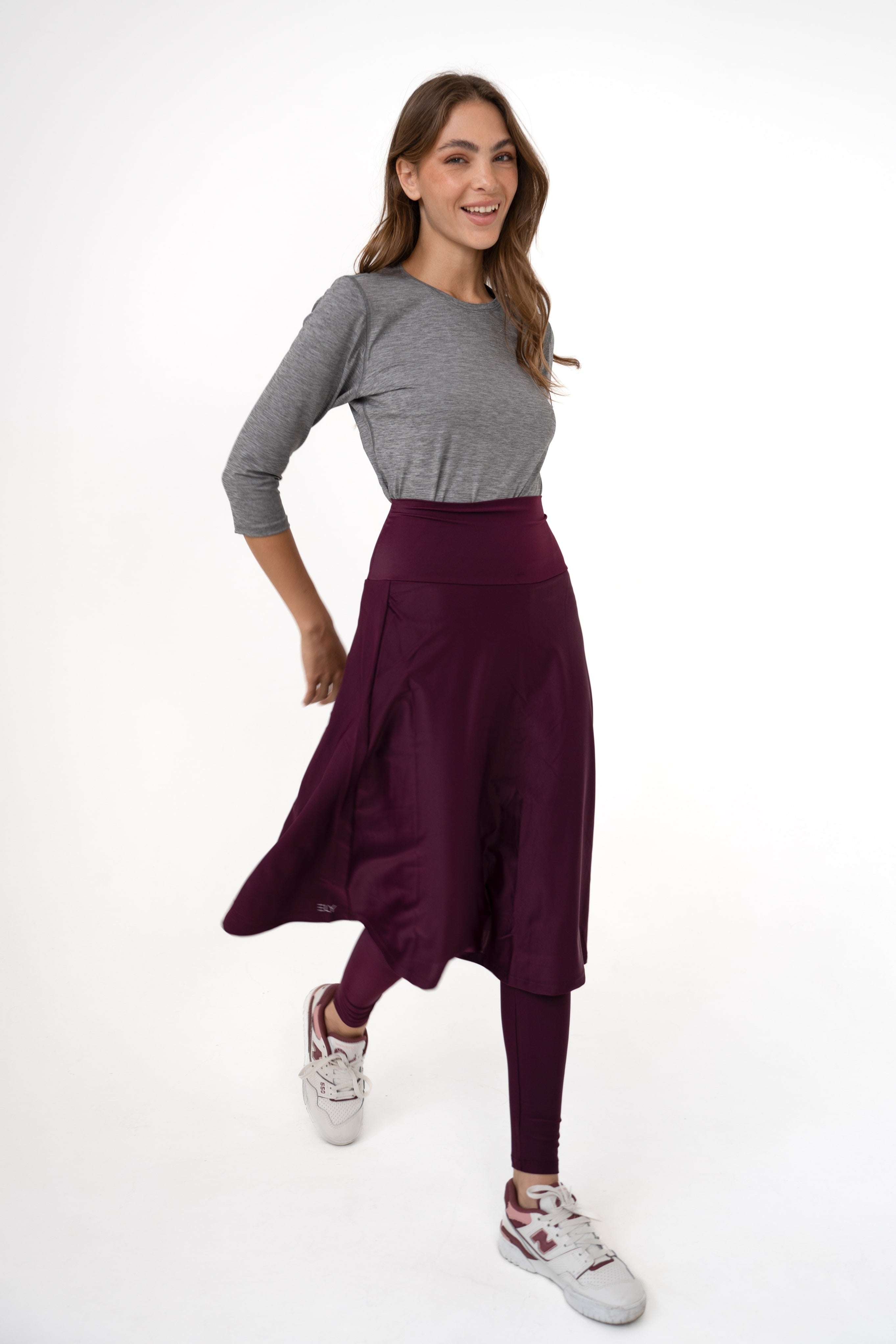 Legging-jupe Taille Haute – Longueur sous les genoux