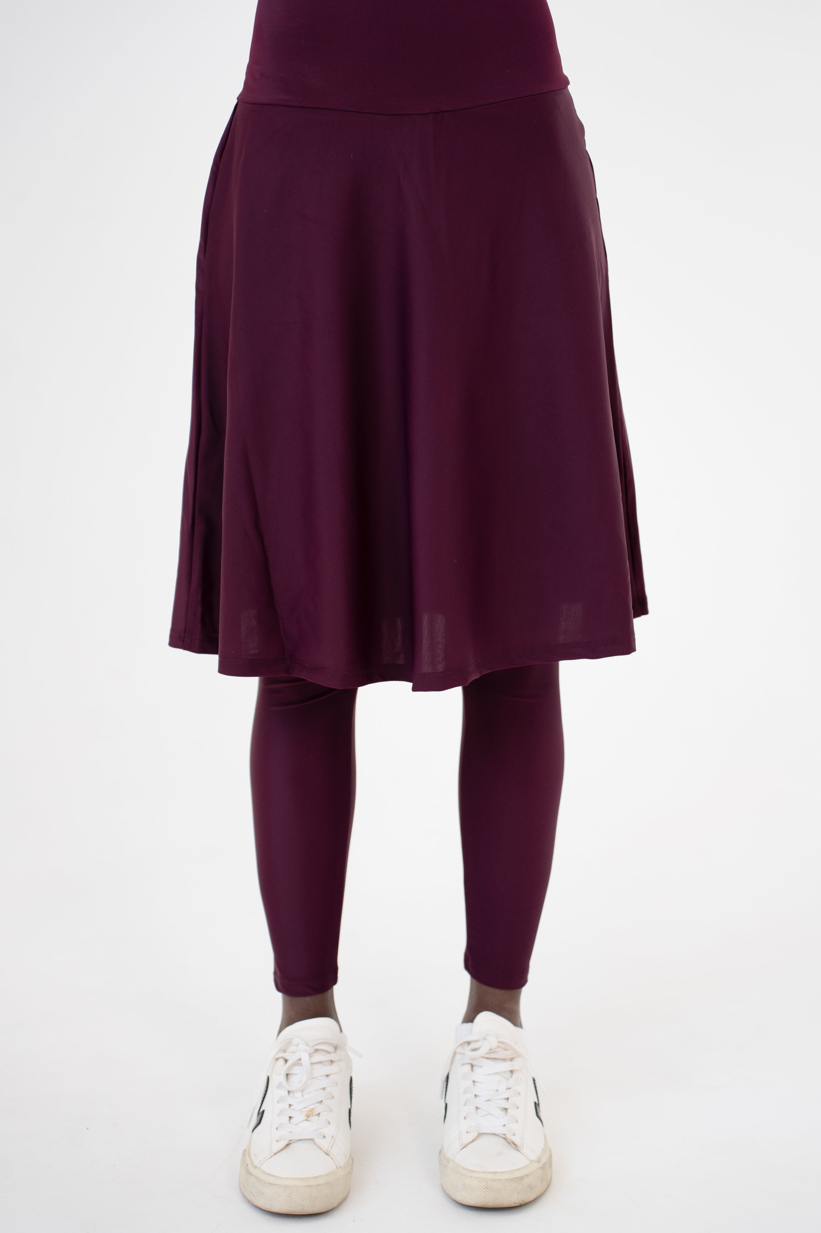 Legging-jupe Taille Haute – Longueur genoux