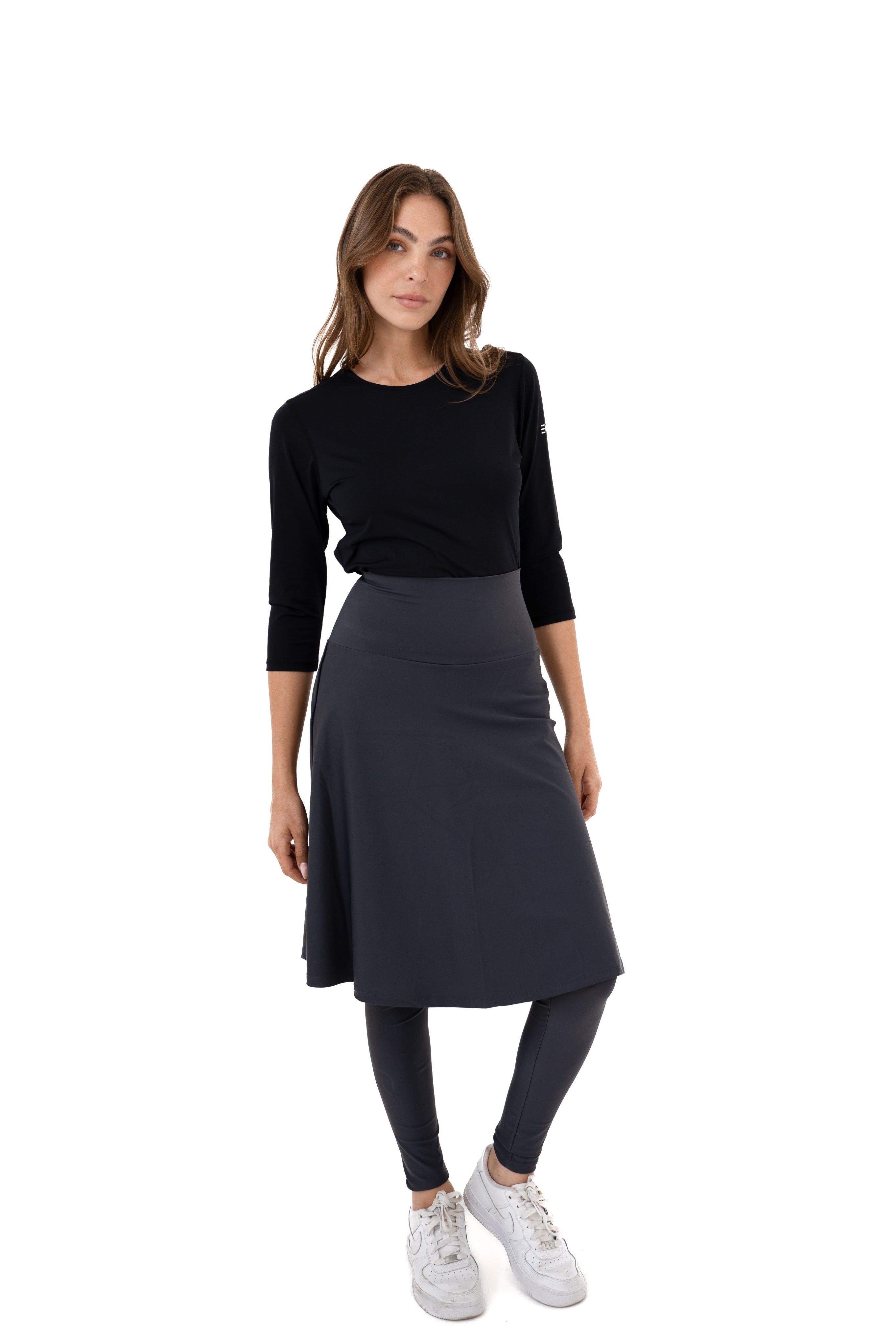 Legging-jupe Taille Haute – Longueur genoux