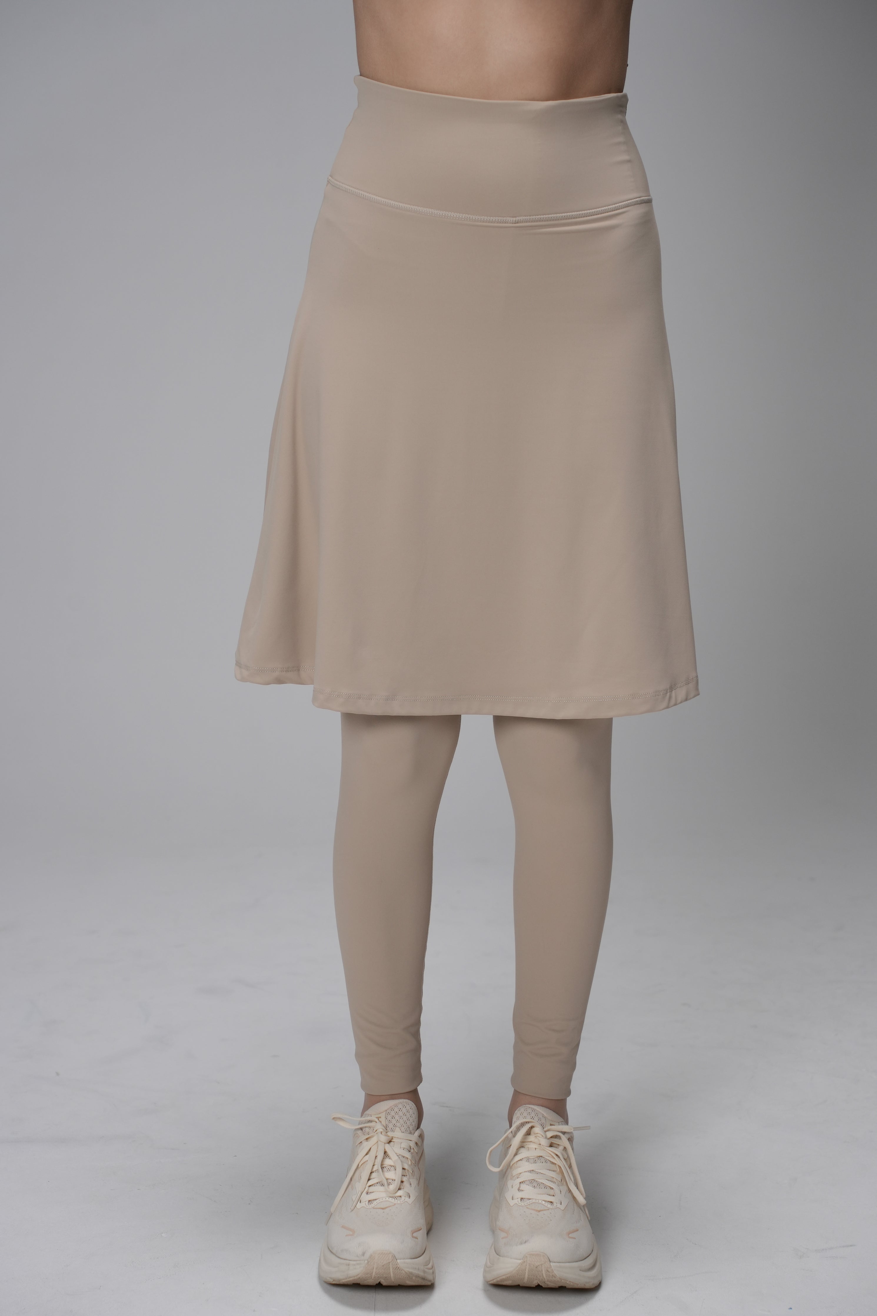 Legging-Jupe LUX Motion Taille Haute avec Poches – Longueur au-dessus du Genou