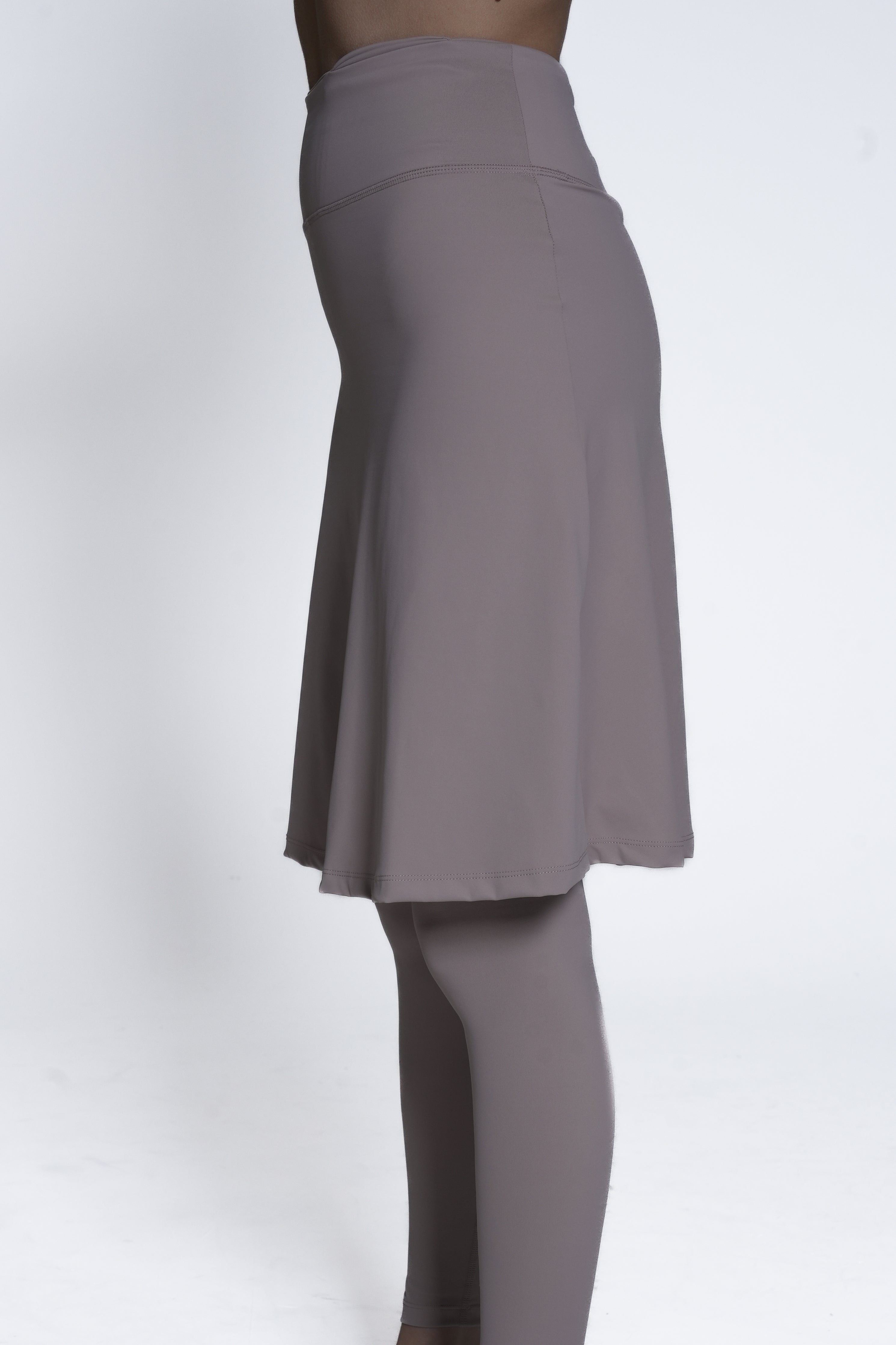 LUX Motion High-Waist Skirted Legging with Pockets - Above Knee