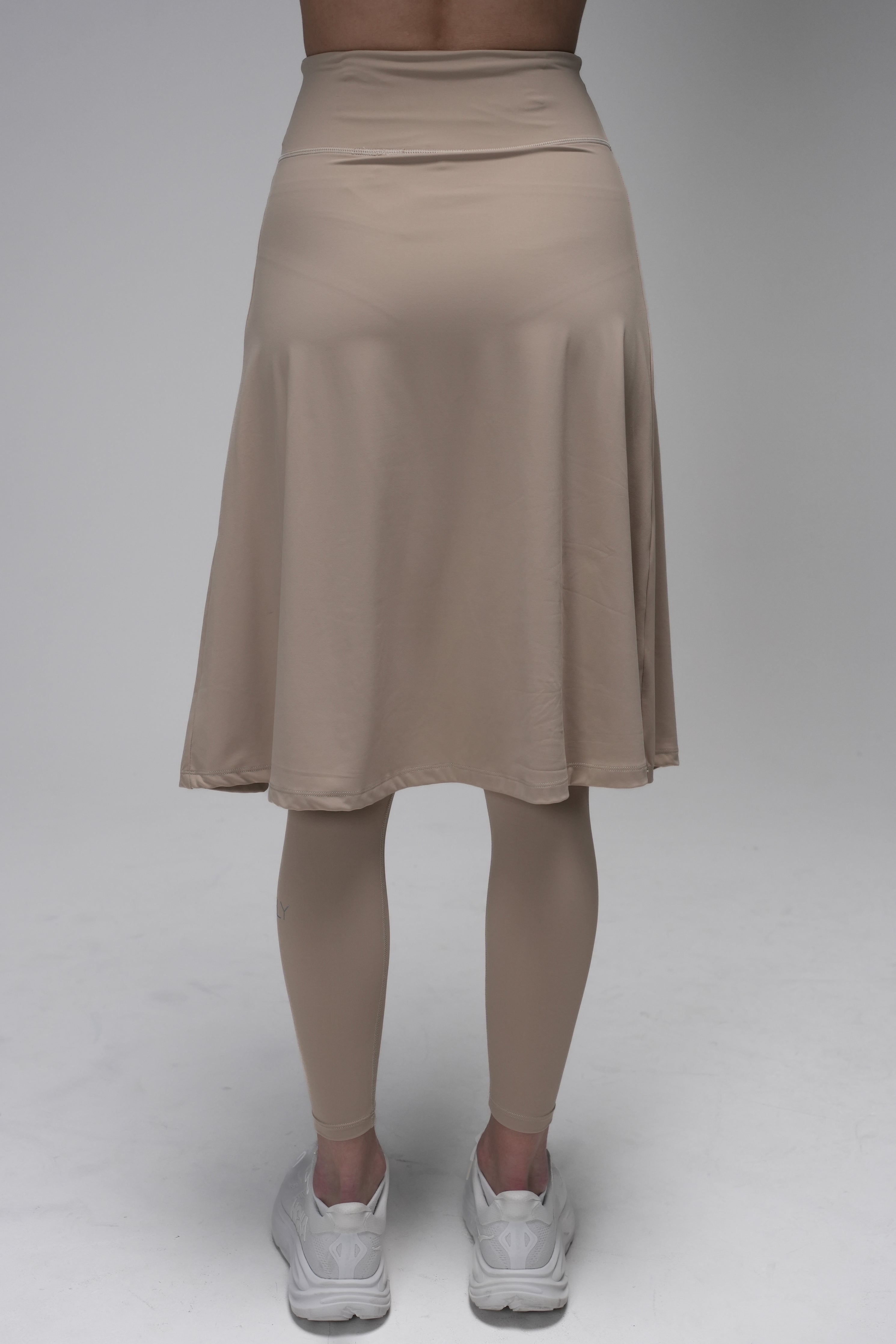 Legging-Jupe LUX Motion Taille Haute avec Poches – Longueur sous les Genoux