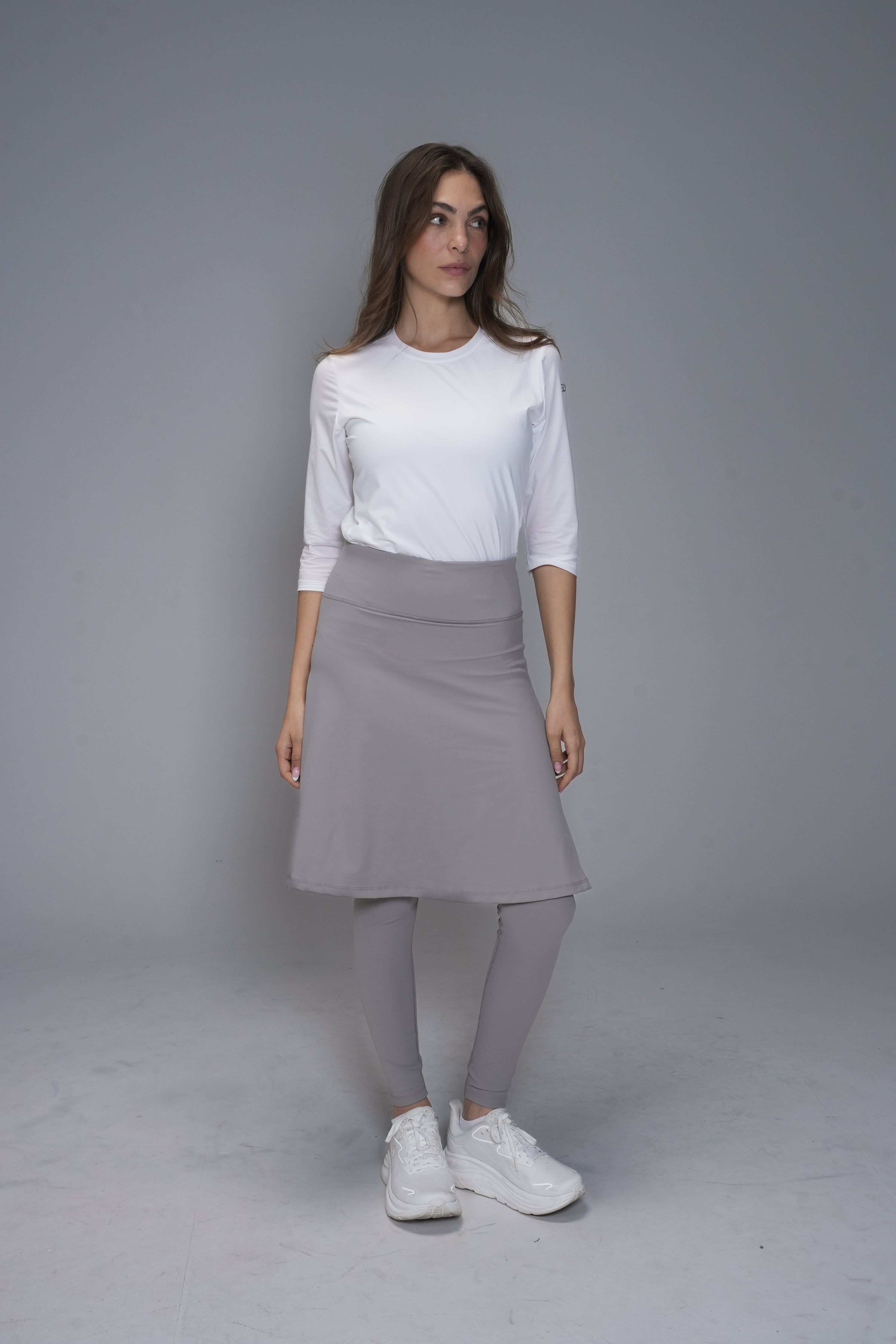 Legging-Jupe LUX Motion Taille Haute avec Poches – Longueur au-dessus du Genou