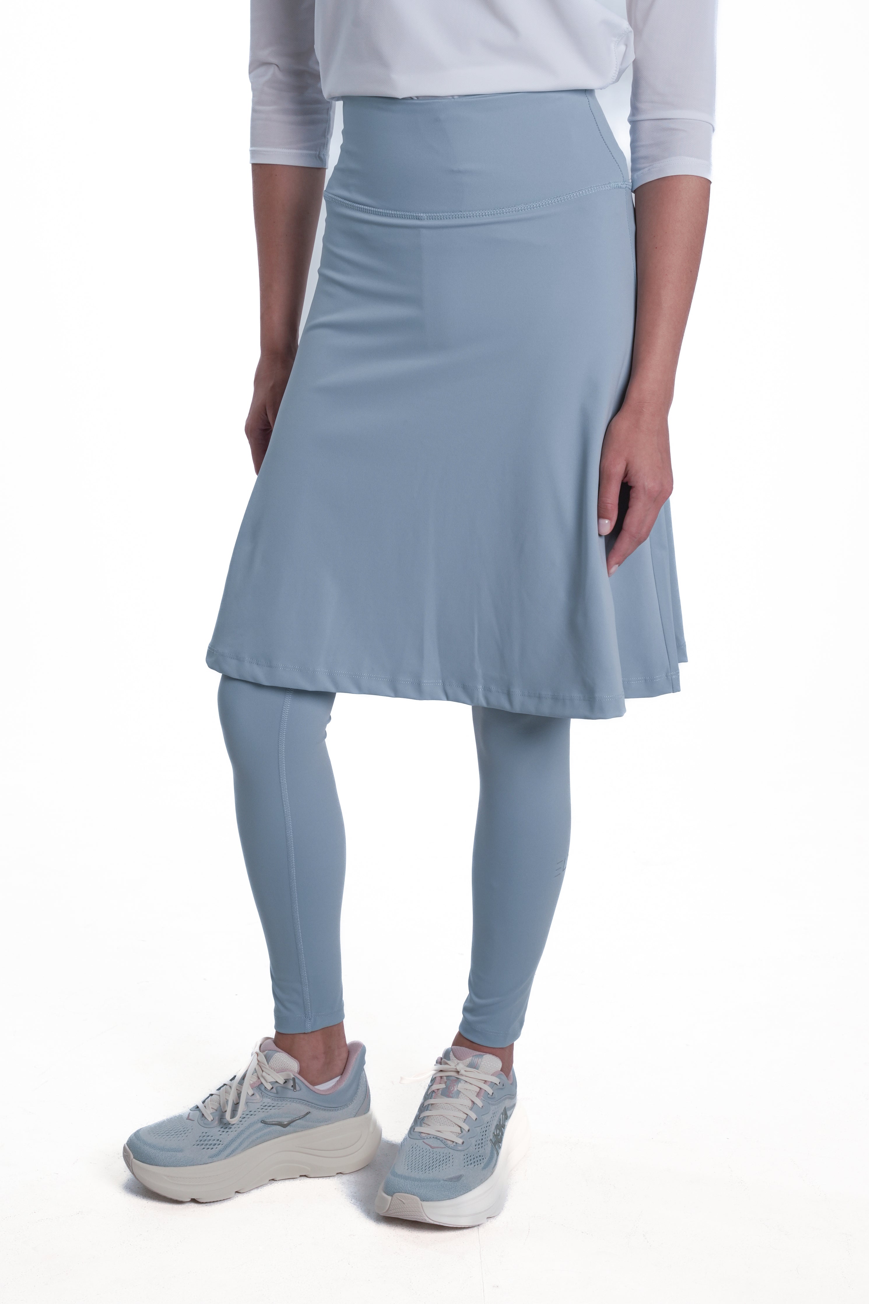 LUX Motion High-Waist Skirted Legging with Pockets - Above Knee