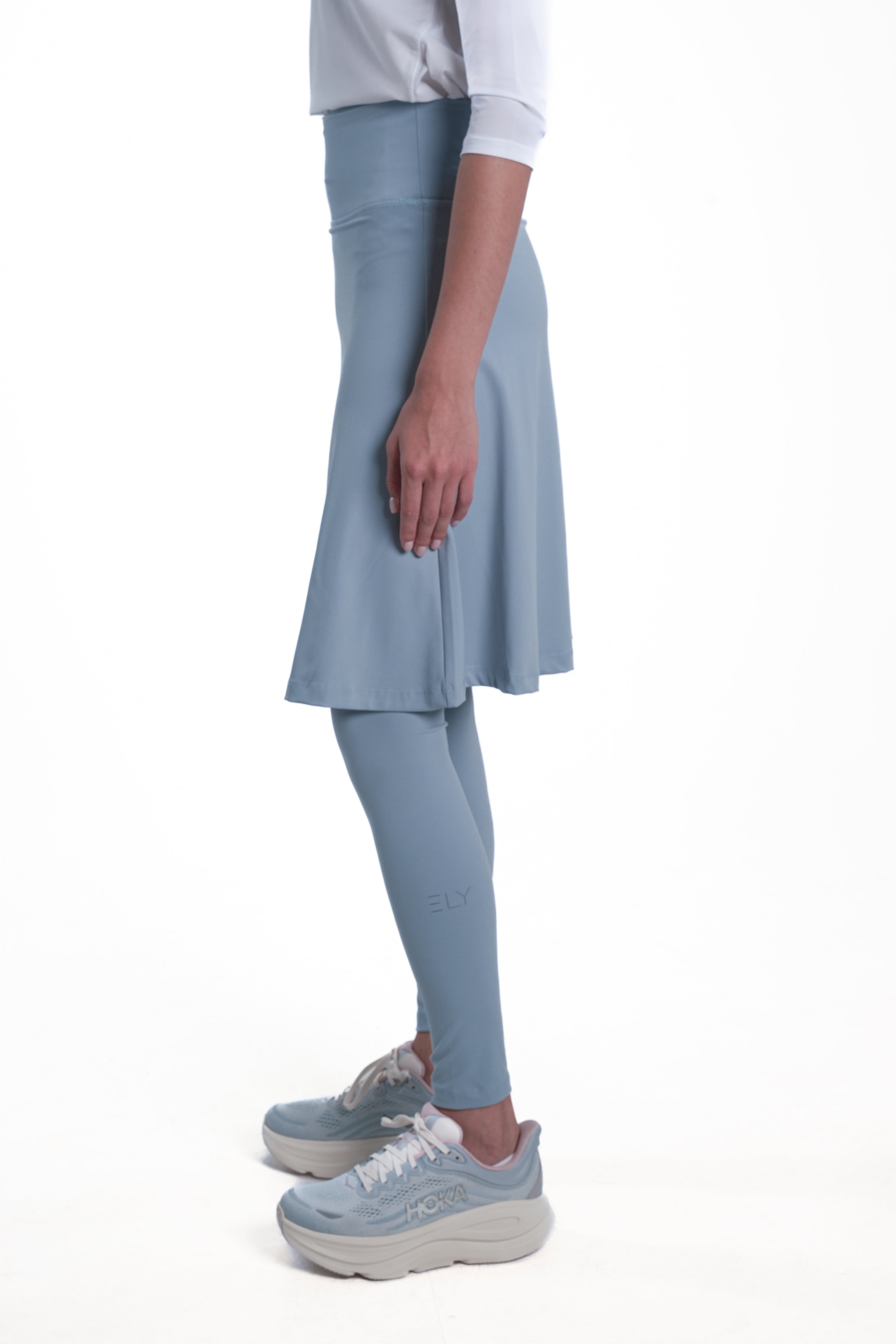 LUX Motion High-Waist Skirted Legging with Pockets - Above Knee
