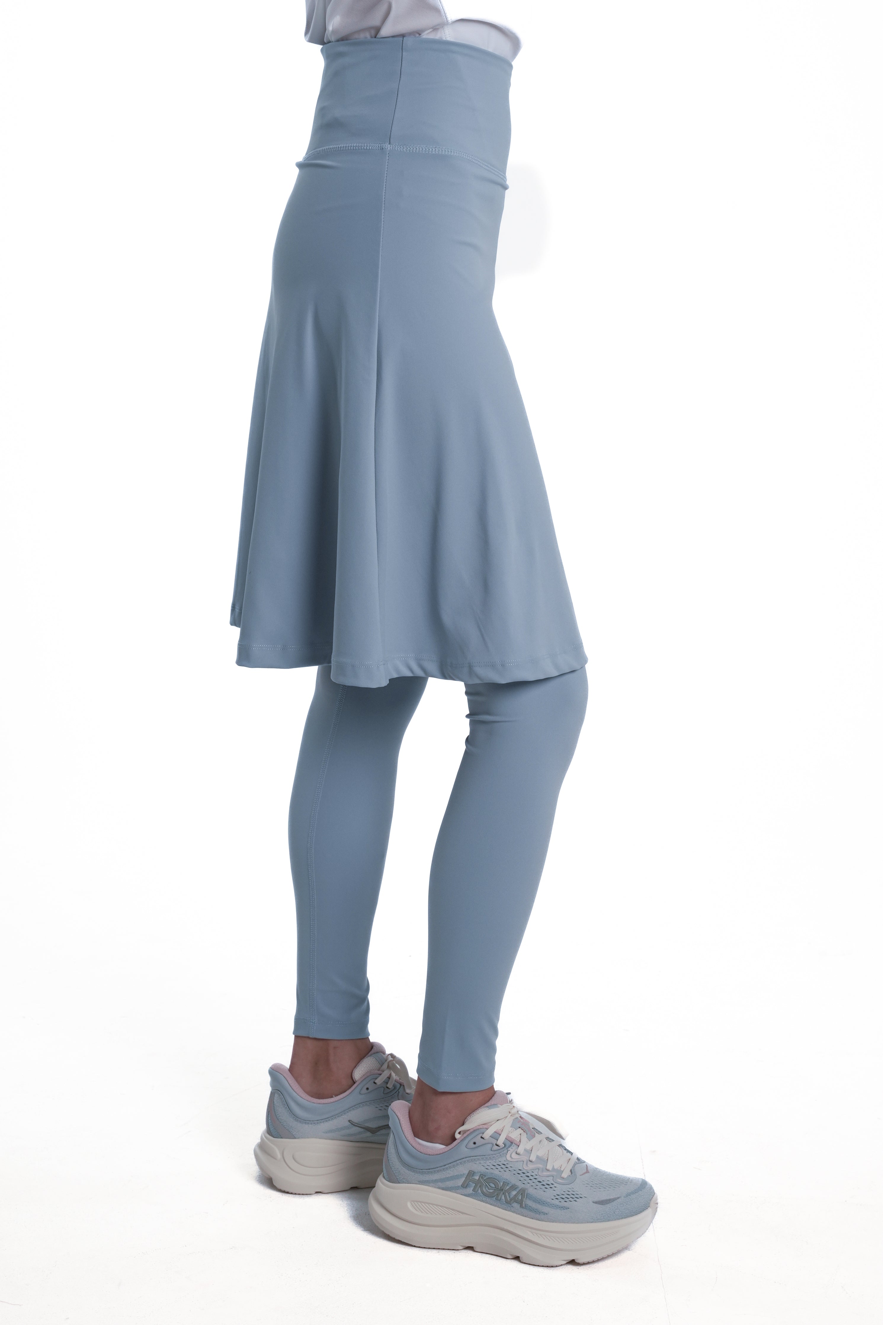 LUX Motion High-Waist Skirted Legging with Pockets - Above Knee