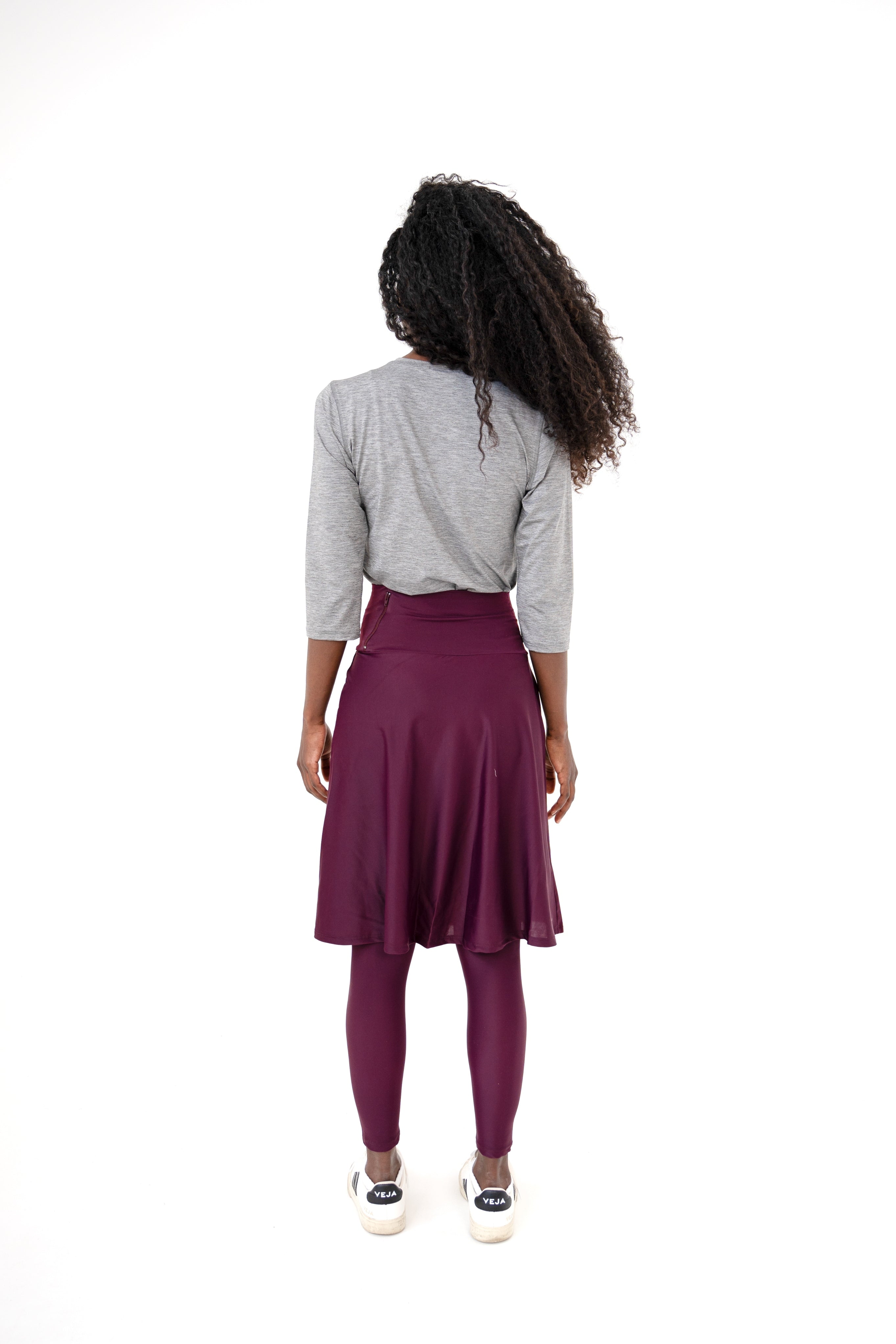 Legging-jupe Taille Haute – Longueur genoux