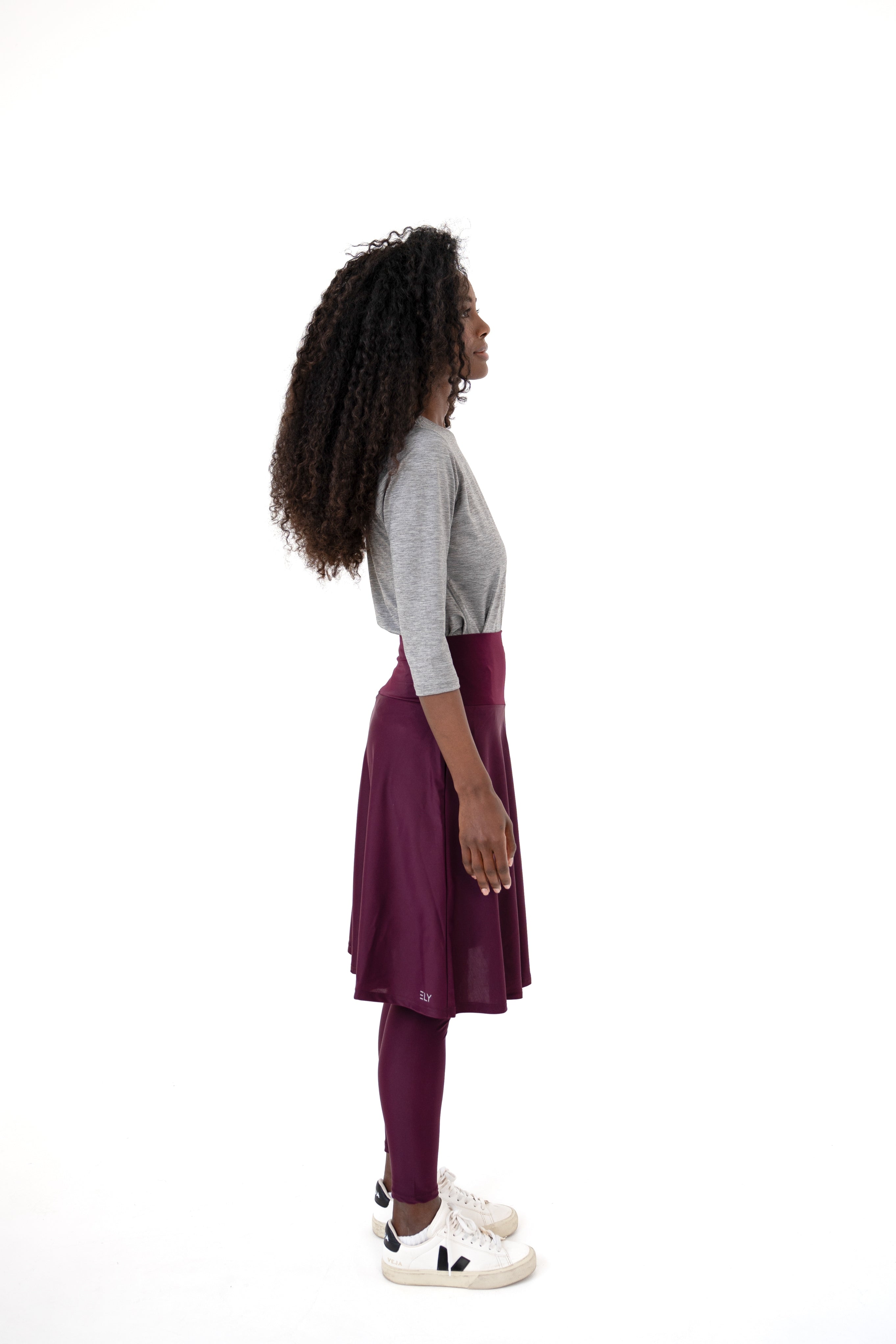 Legging-jupe Taille Haute – Longueur genoux