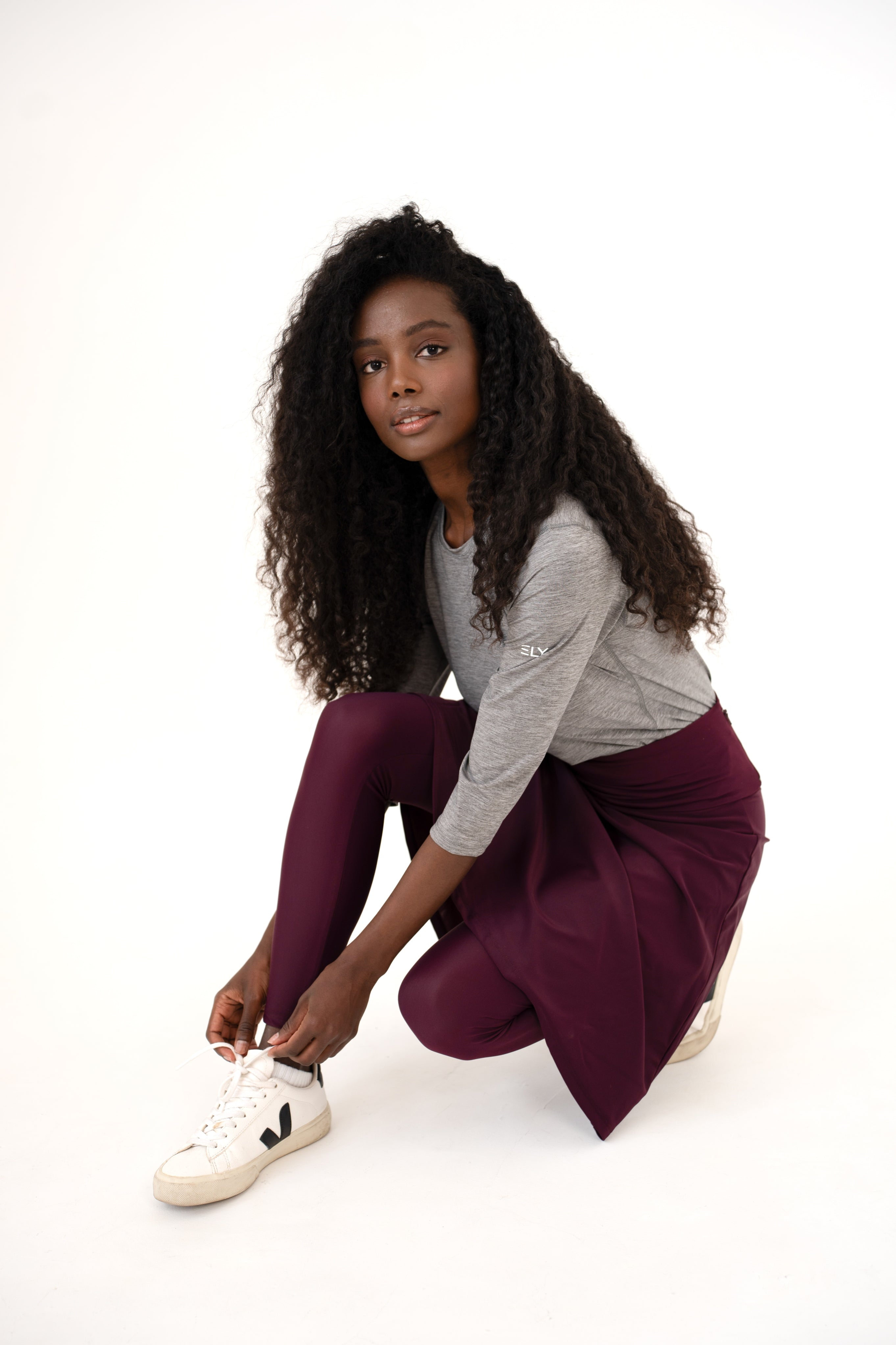 Legging-jupe Taille Haute – Longueur genoux
