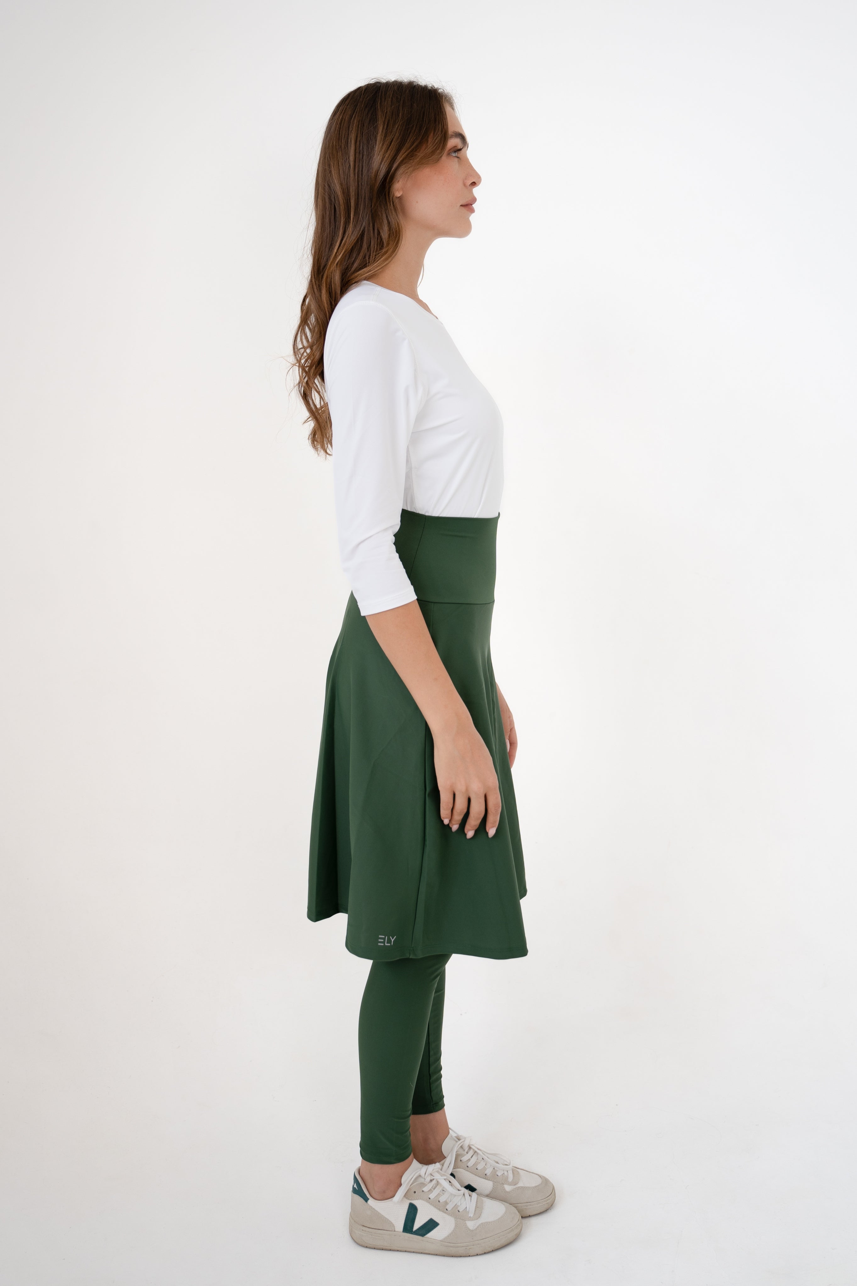 Legging-jupe Taille Haute – Longueur genoux