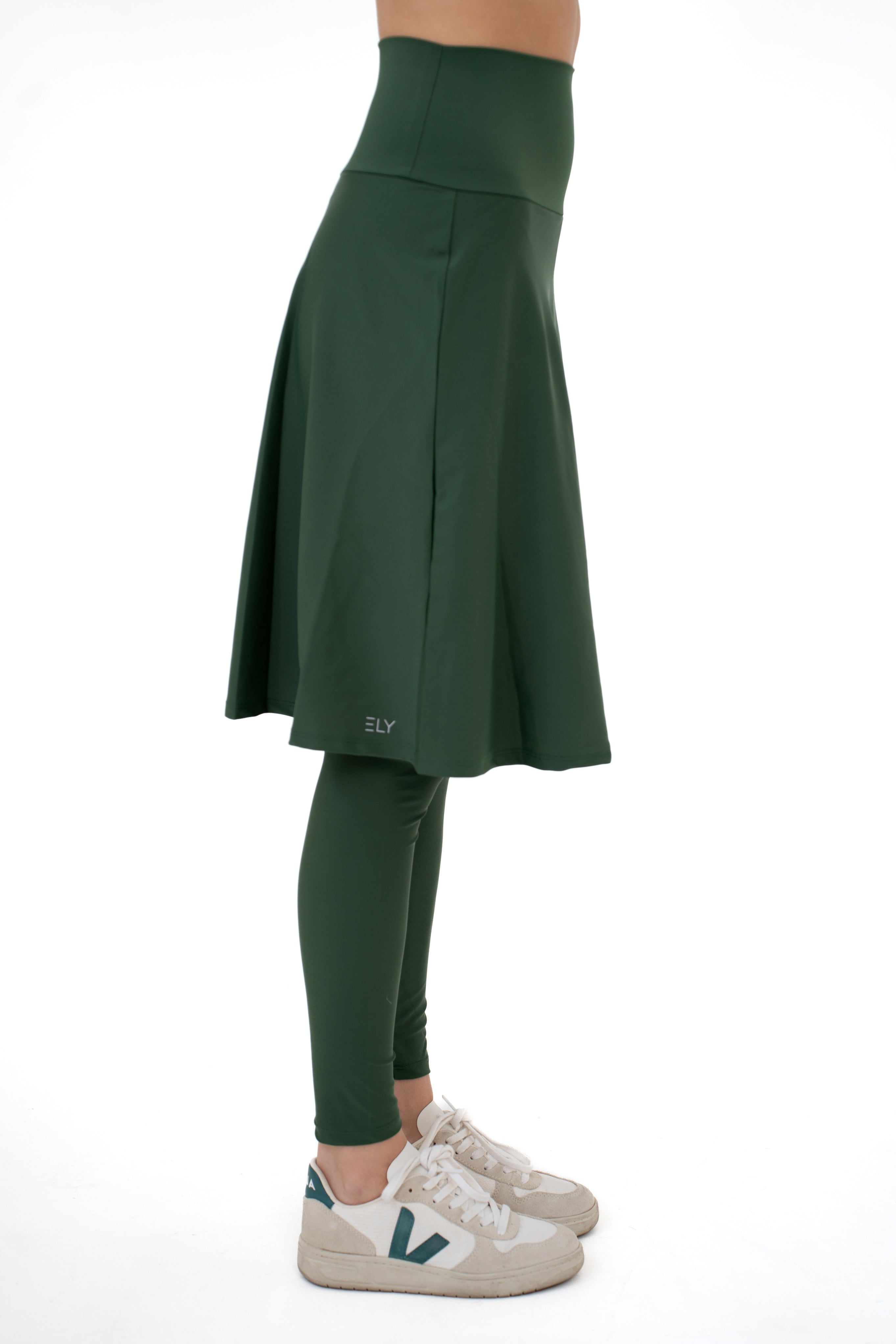 Legging-jupe Taille Haute – Longueur genoux